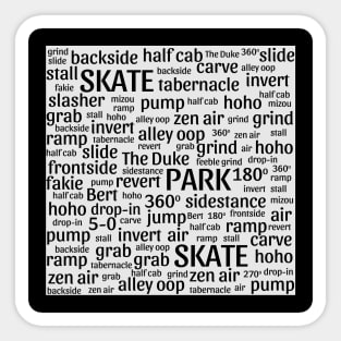 Skate Park Sticker